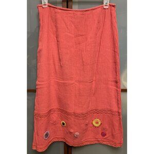 Free People Vintage 90s Y2K Crochet Embroidered Fairy Coastal Cowgirl Cottage 3